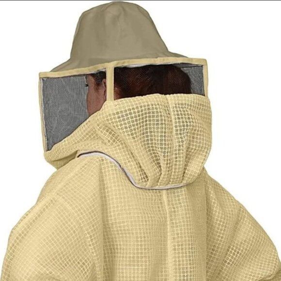 NEW Humble Bee 322 Aero 2XL Beekeeping Jacket with Square Veil Bee suit Vented V - Picture 11 of 15